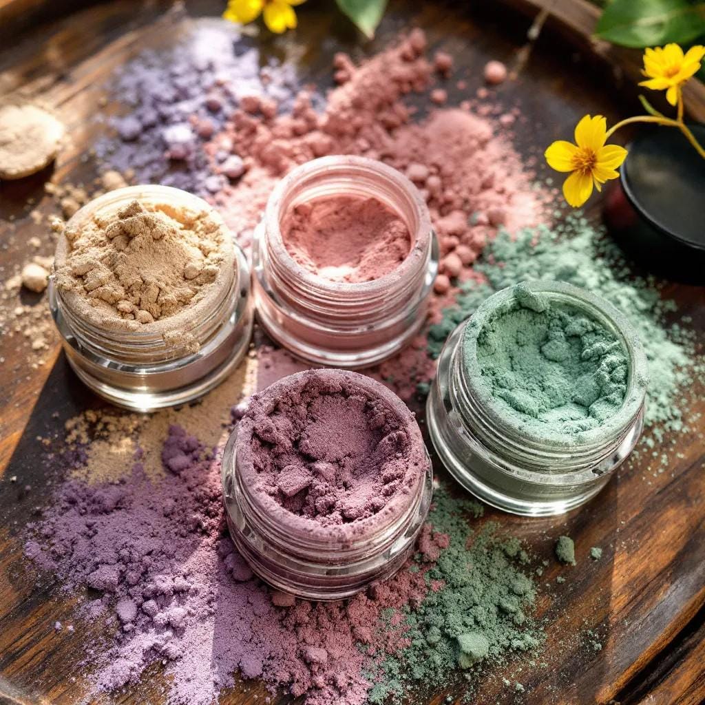 10pc SAMPLE SET 5g Mini Sifter Jars Loose Powder Mineral Eyeshadow | Pick 10 Shades