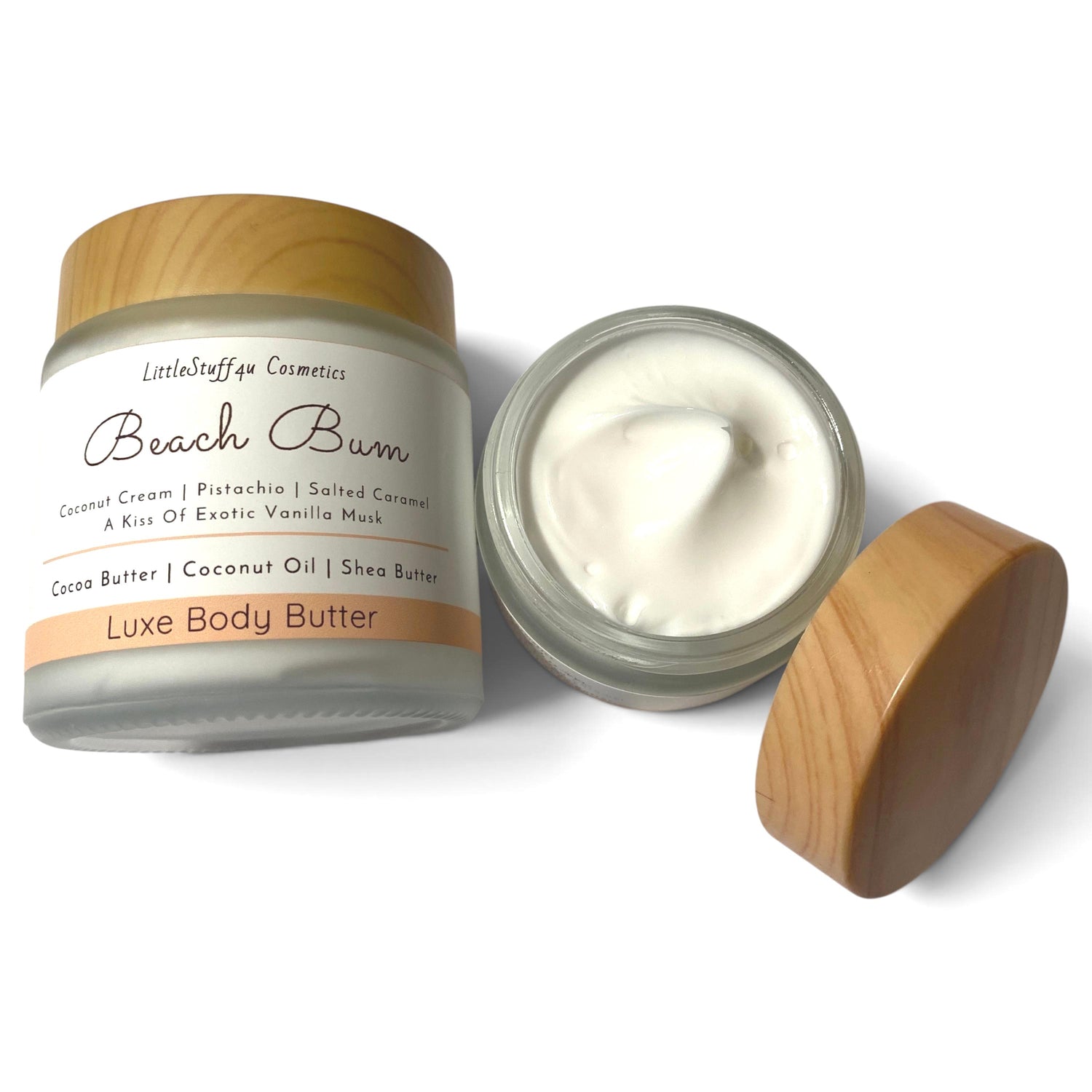 BEACH BUM | Natural Body Butter | Glass Jars