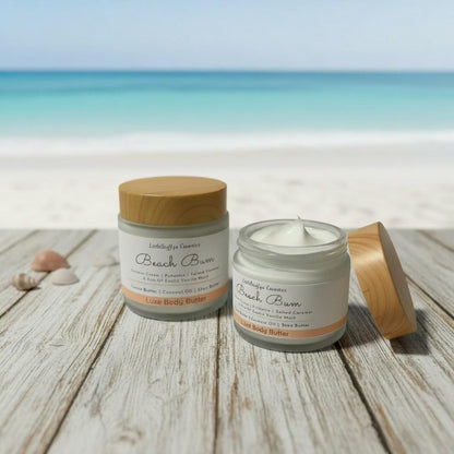 BEACH BUM | Natural Body Butter | Glass Jars