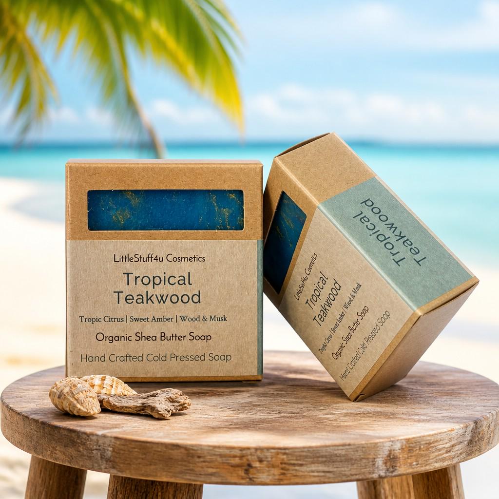 Natural Soap Bar | TROPICAL TEAKWOOD