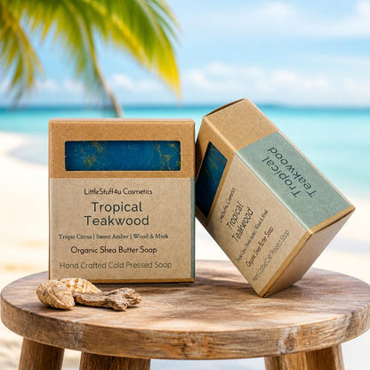 Natural Soap Bar | TROPICAL TEAKWOOD