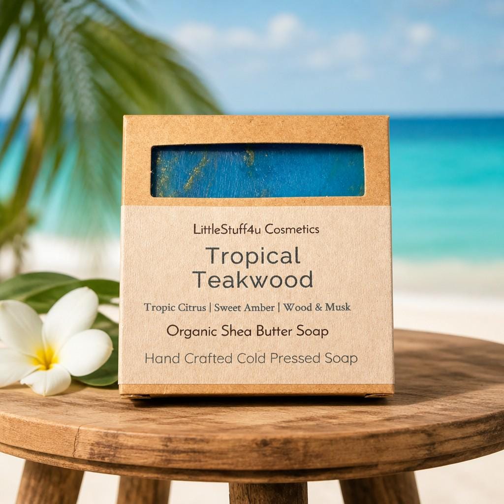 Natural Soap Bar | TROPICAL TEAKWOOD