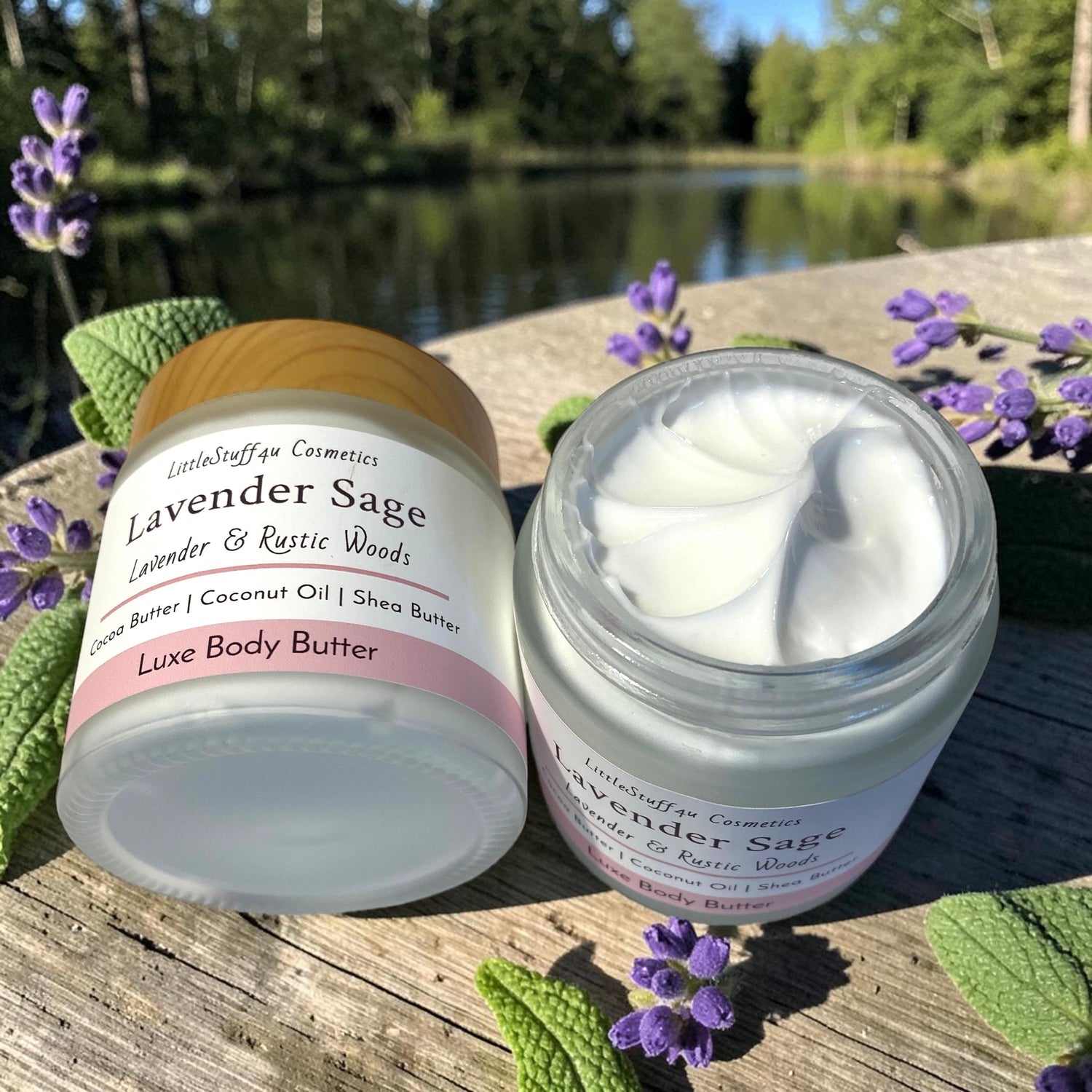 Natural Body Butter | Lavender &amp; Sage