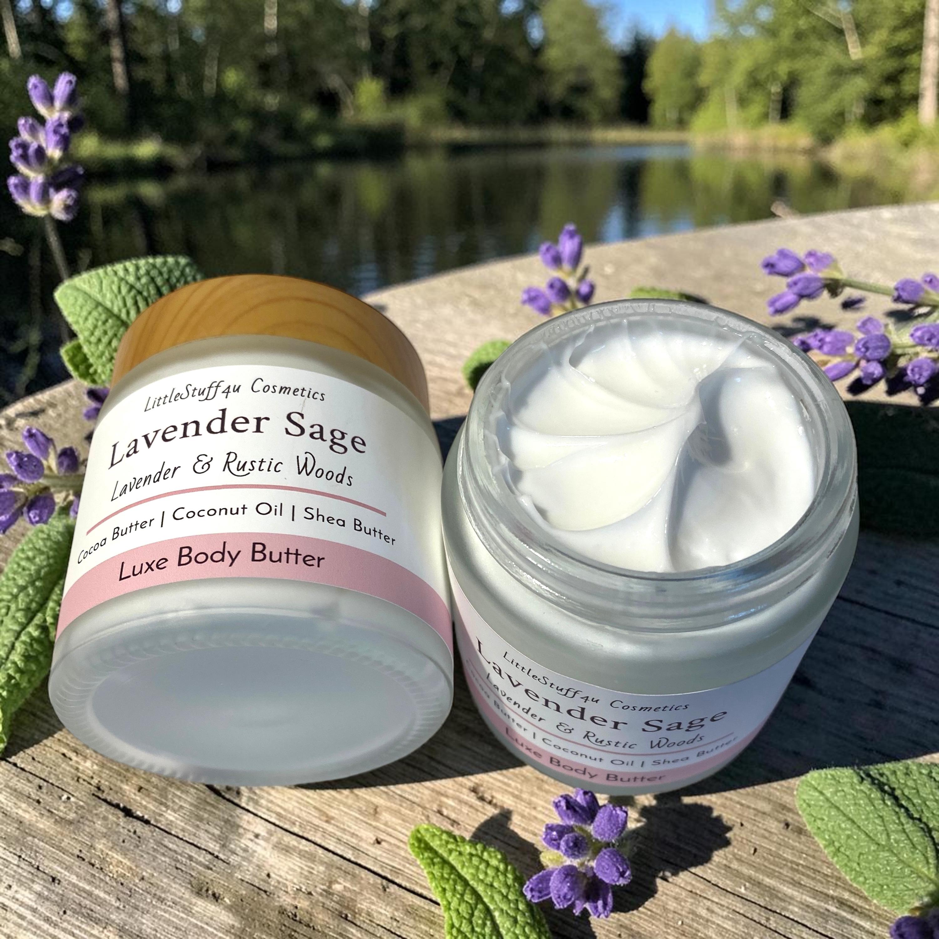 Natural Body Butter | Lavender &amp; Sage