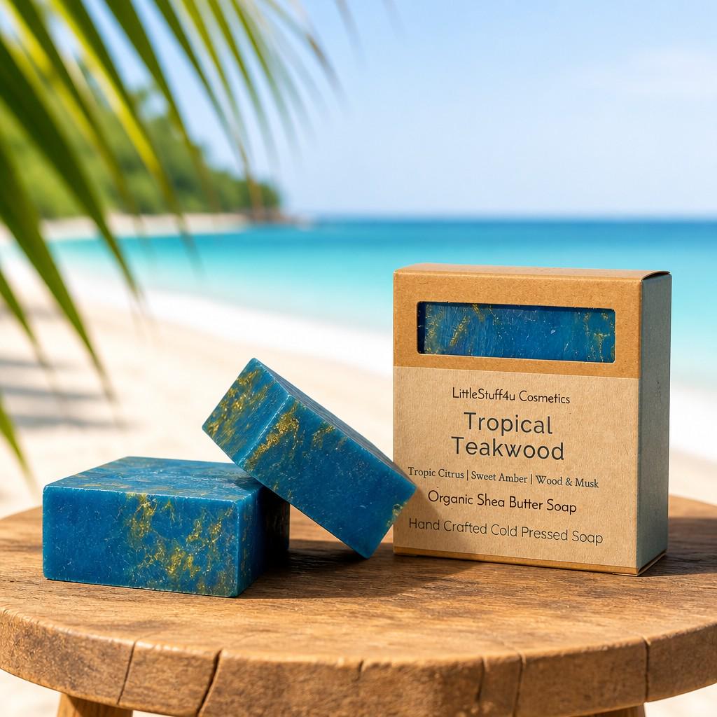 Natural Soap Bar | TROPICAL TEAKWOOD