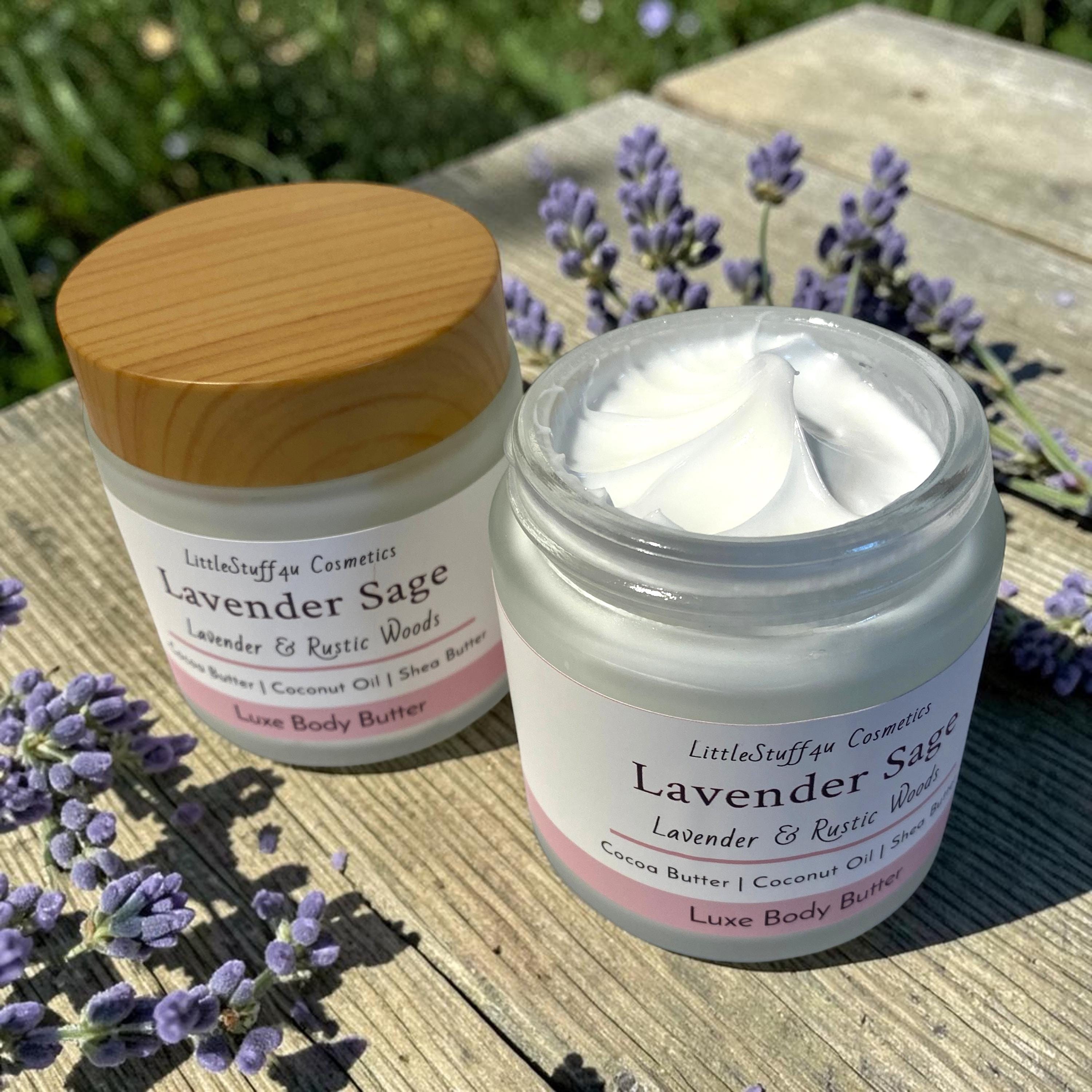 Natural Body Butter | Lavender &amp; Sage