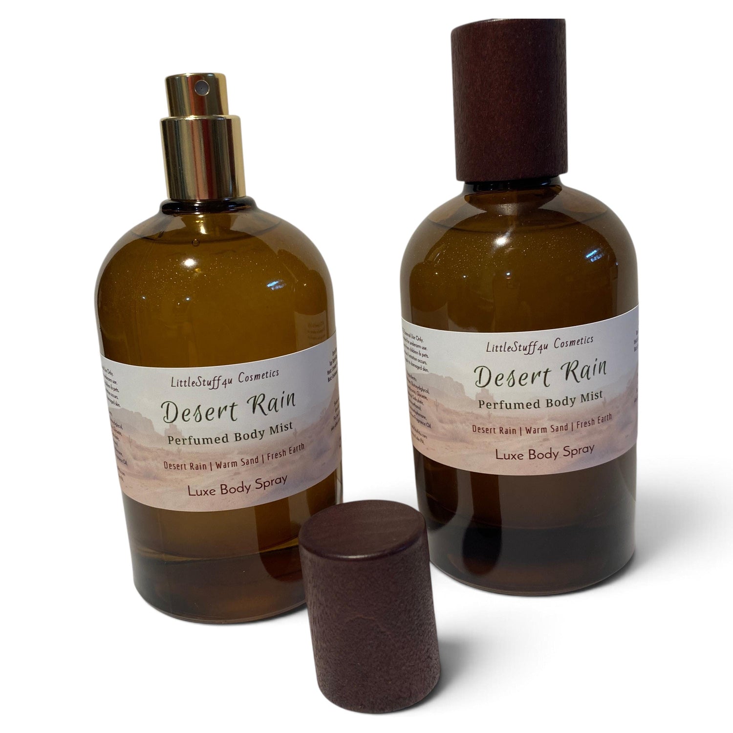 Desert Rain | Earthy Grounding Body Mist Perfumed Spray 4 oz