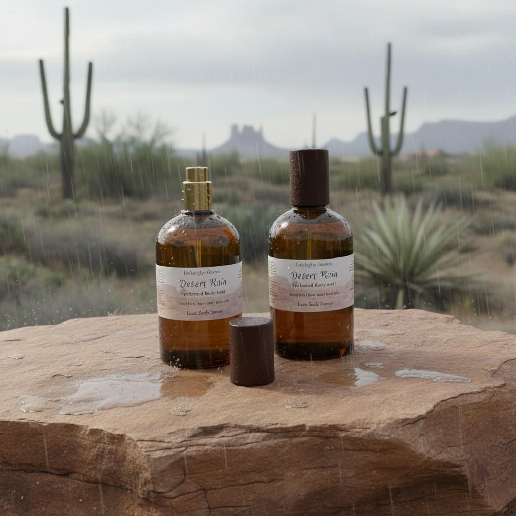 Desert Rain | Earthy Grounding Body Mist Perfumed Spray 4 oz