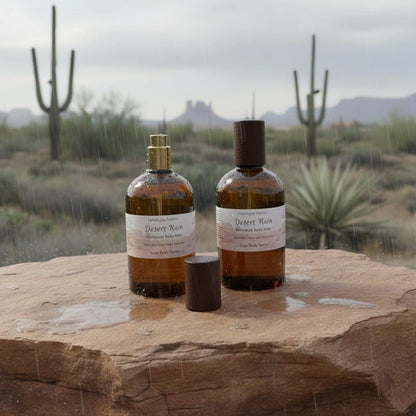 Desert Rain | Earthy Grounding Body Mist Perfumed Spray 4 oz