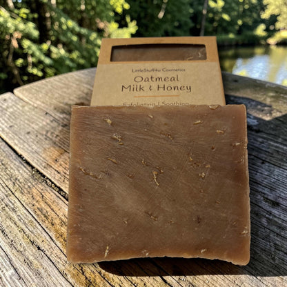 Natural Soap Bar | Oatmeal Goat Milk &amp; Honey