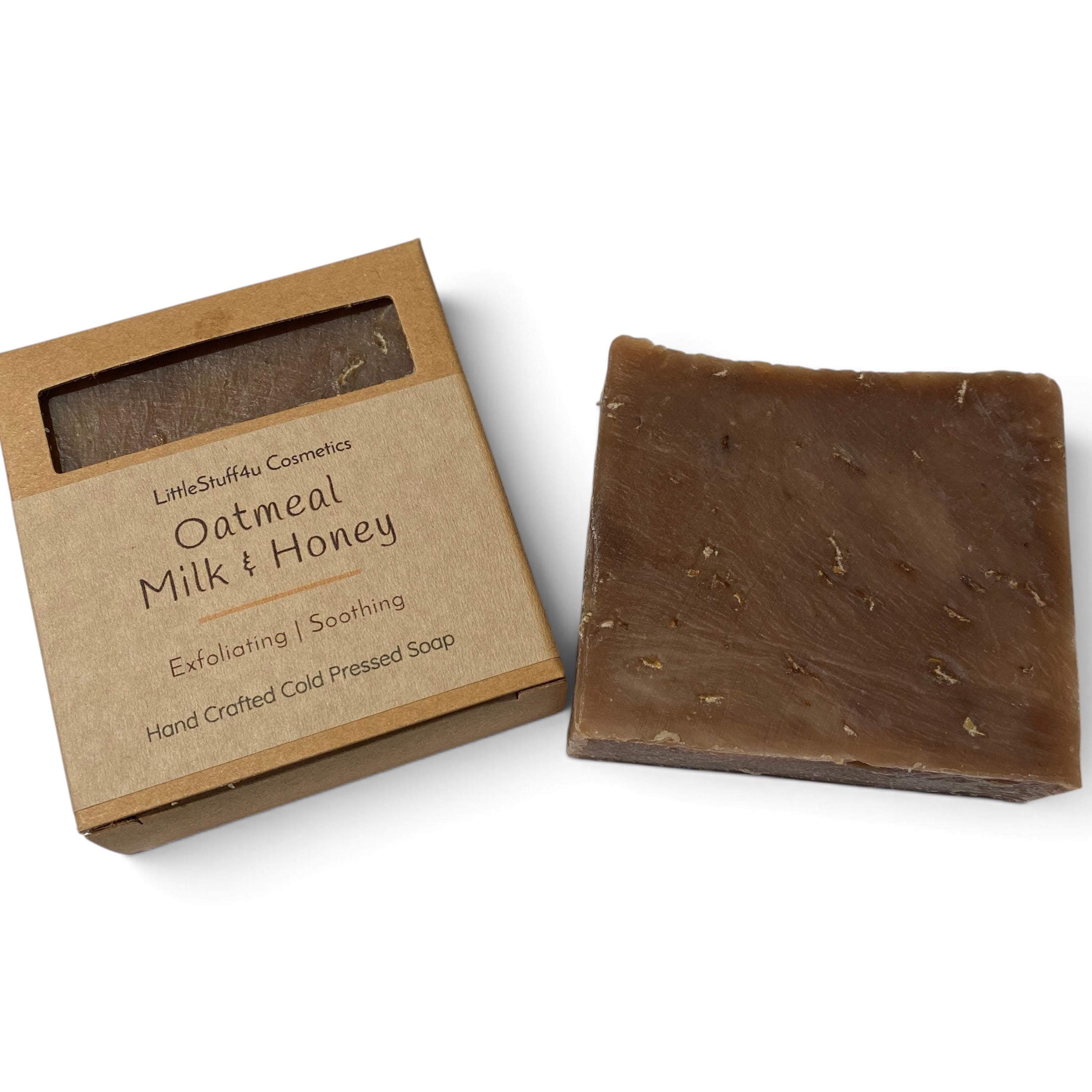 Natural Soap Bar | Oatmeal Goat Milk &amp; Honey