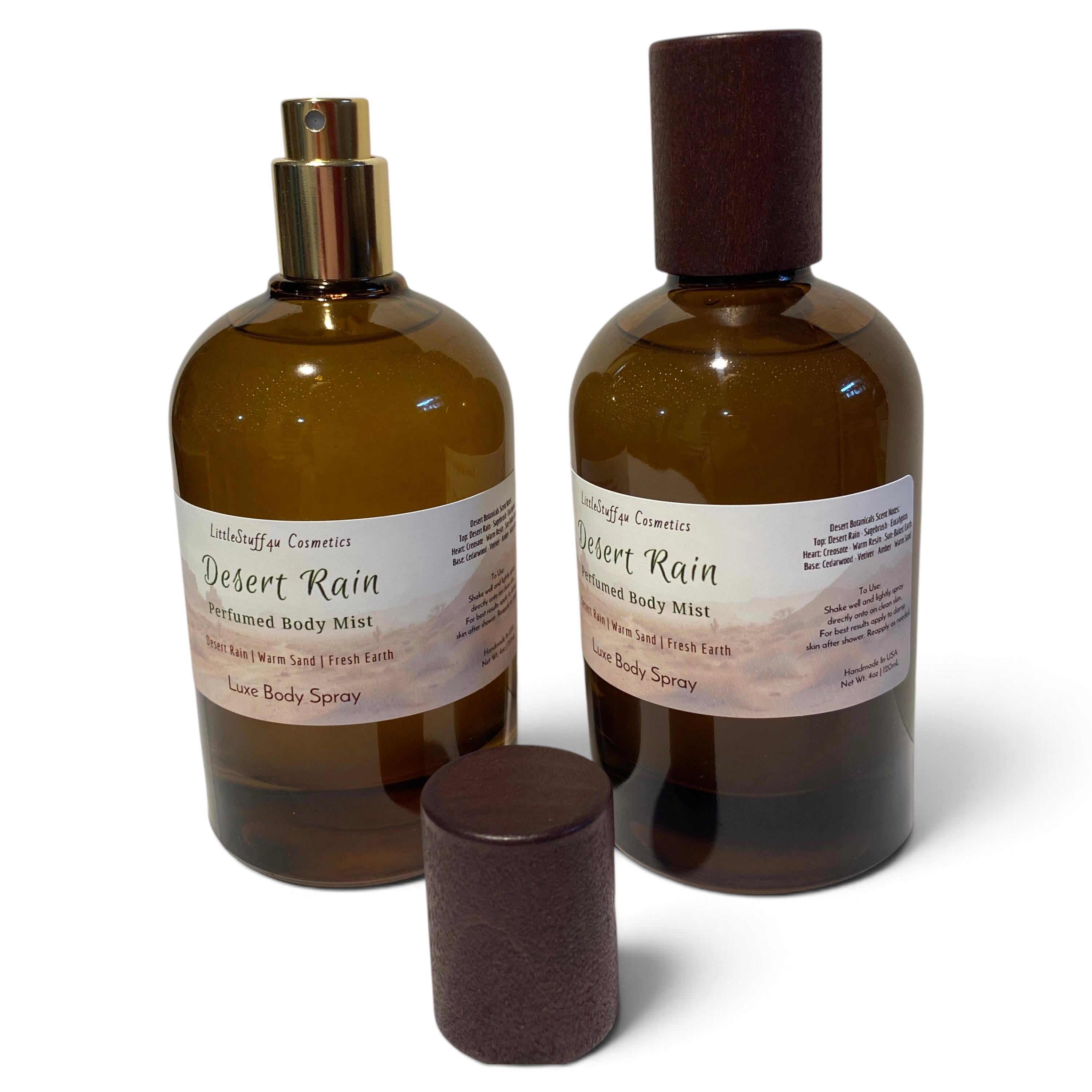 Desert Rain | Earthy Grounding Body Mist Perfumed Spray 4 oz
