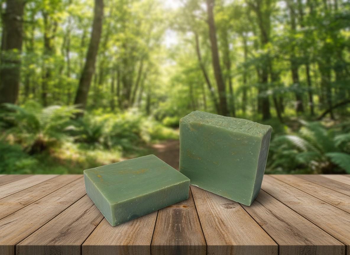 Natural Soap Bar | GREEN CLOVER