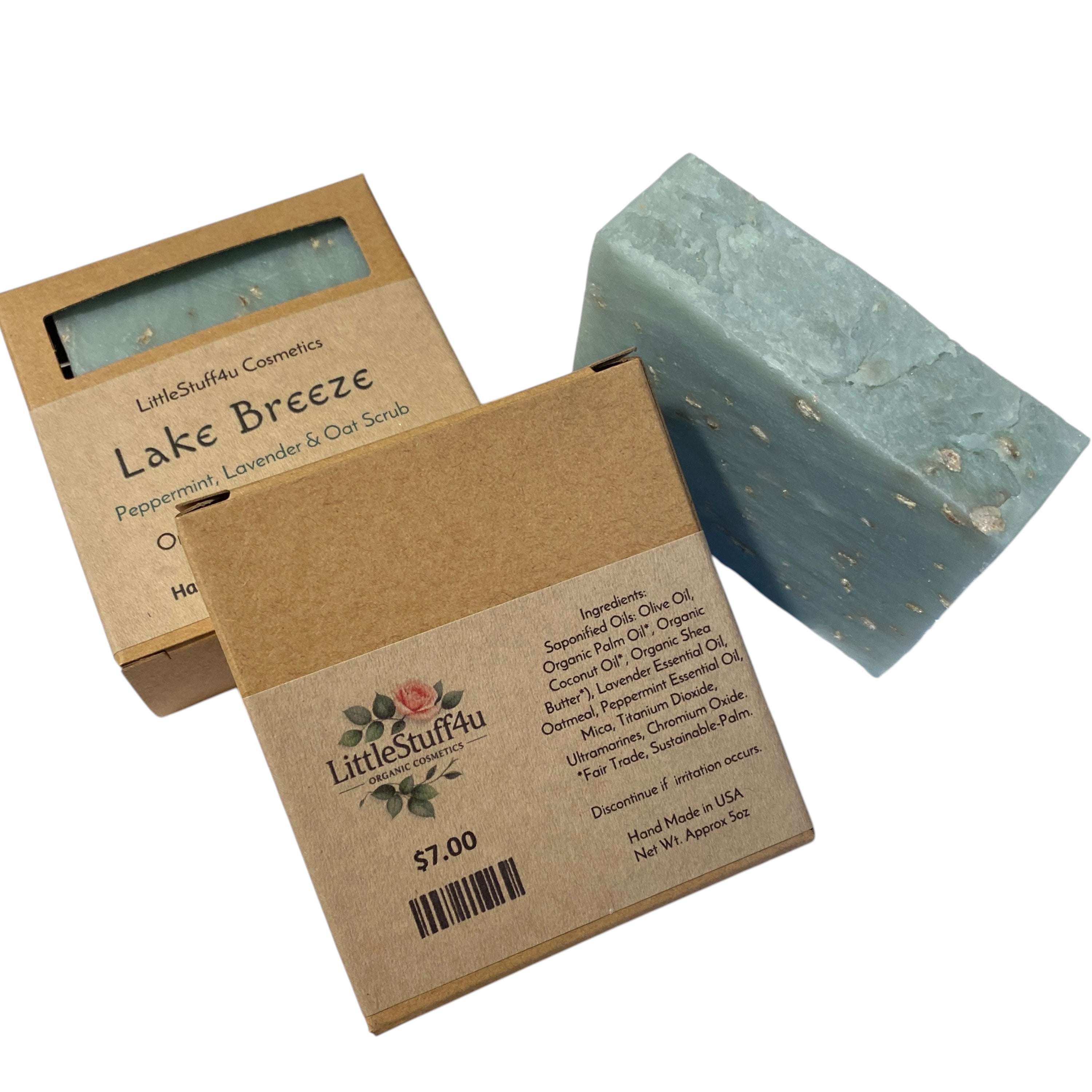 Natural Soap Bar | LAKE BREEZE