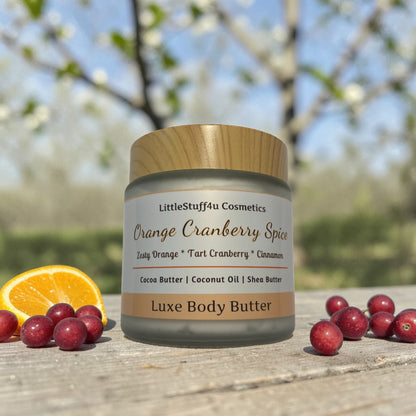 Natural Body Butter | Orange Cranberry Spice