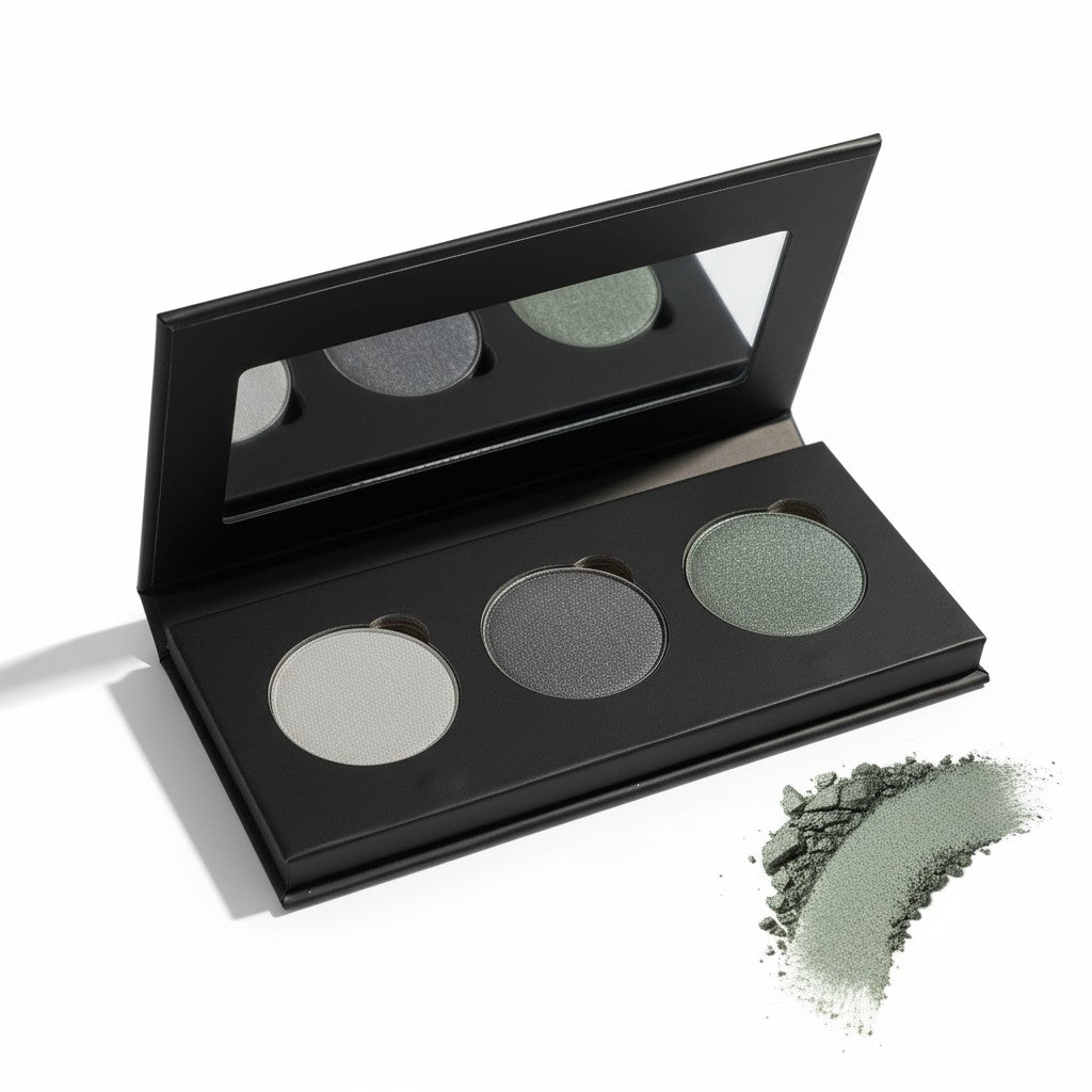 Pressed Eye Shadow Trio | Silver Turtle