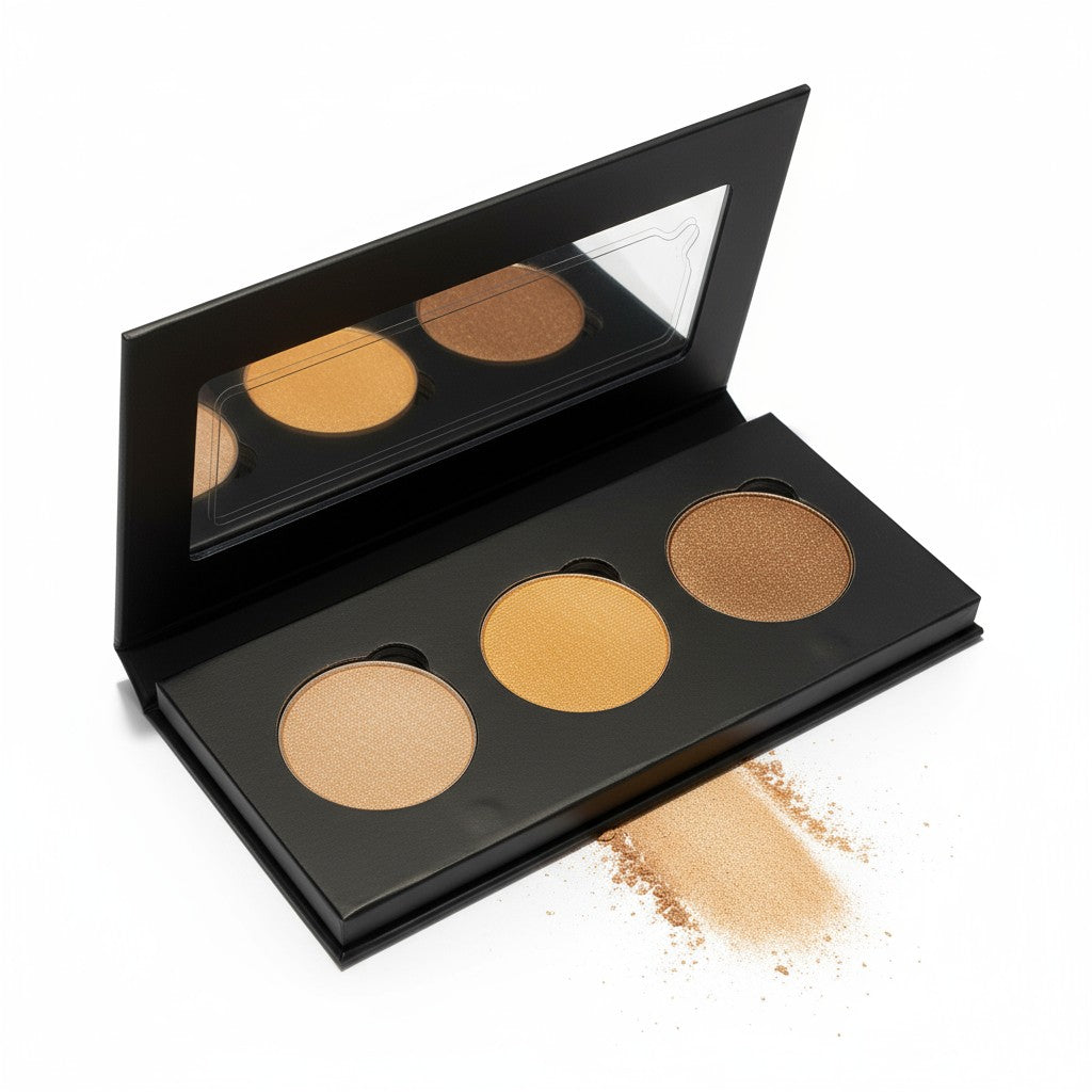 Pressed Eye Shadow Trio | Golden Topaz