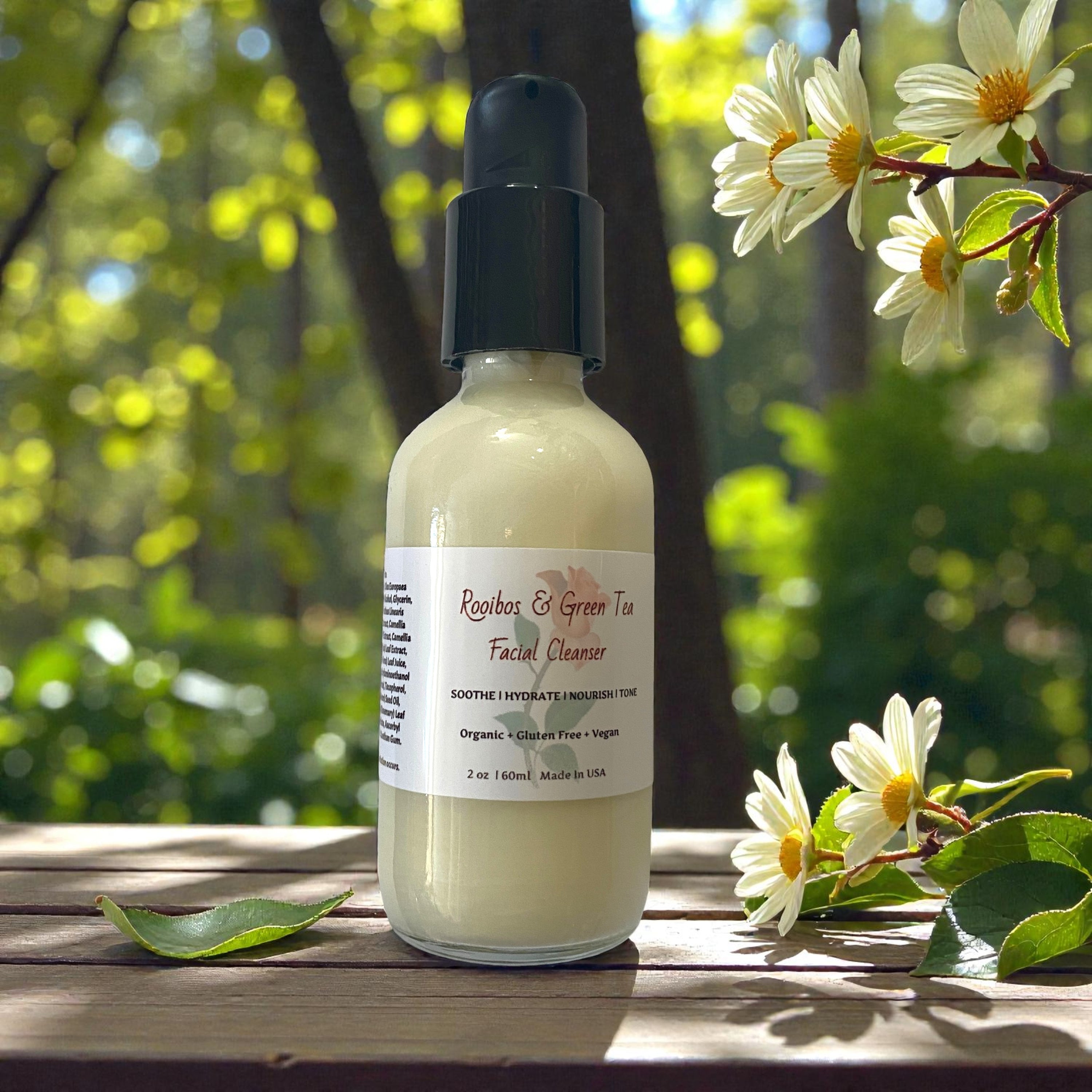Rooibos &amp; Green Tea Facial Cleanser