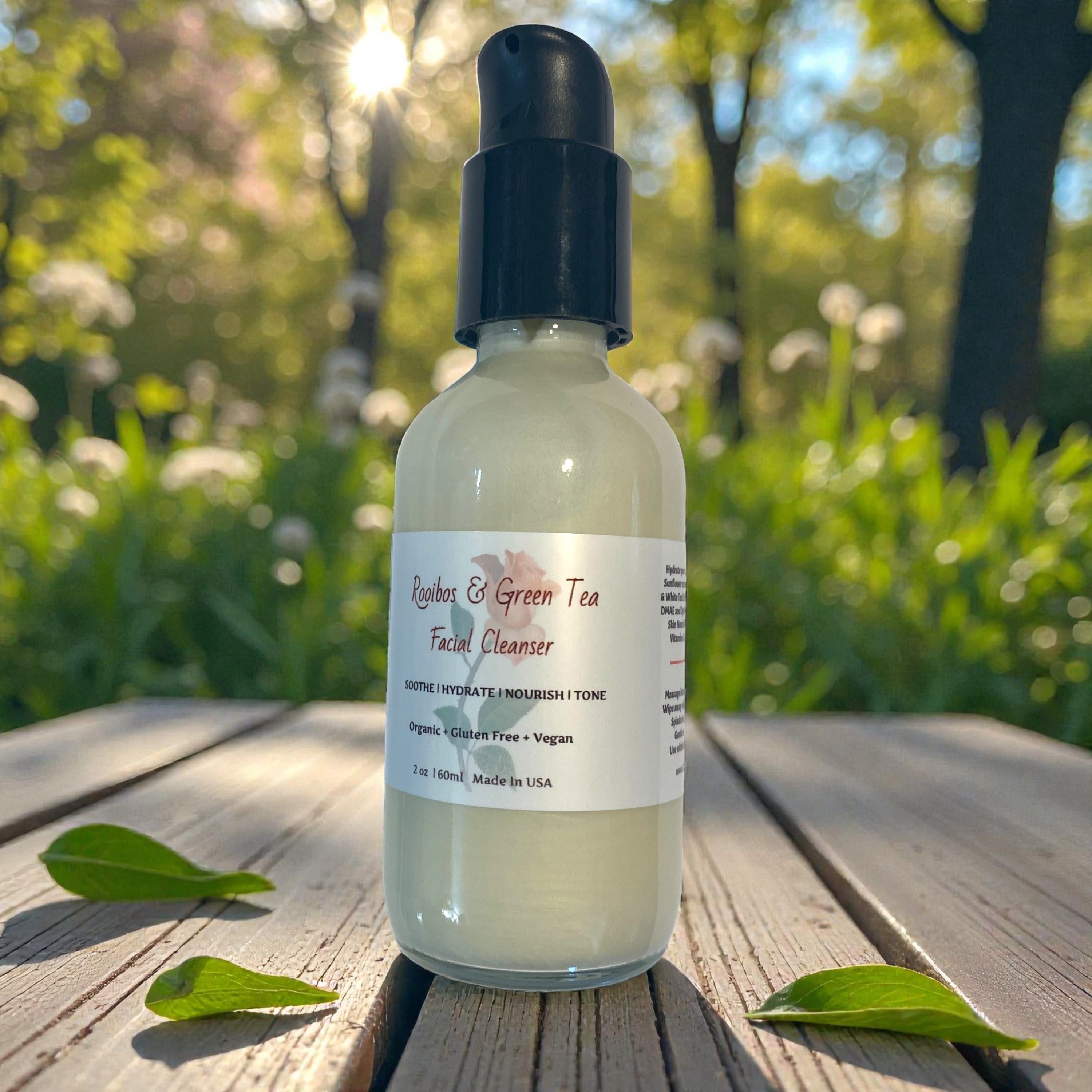 Rooibos &amp; Green Tea Facial Cleanser