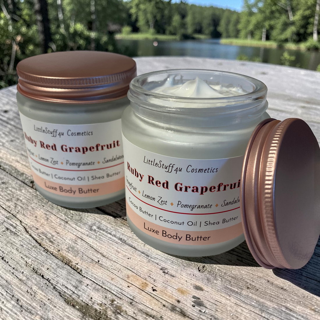 Natural Body Butter | Ruby Red Grapefruit