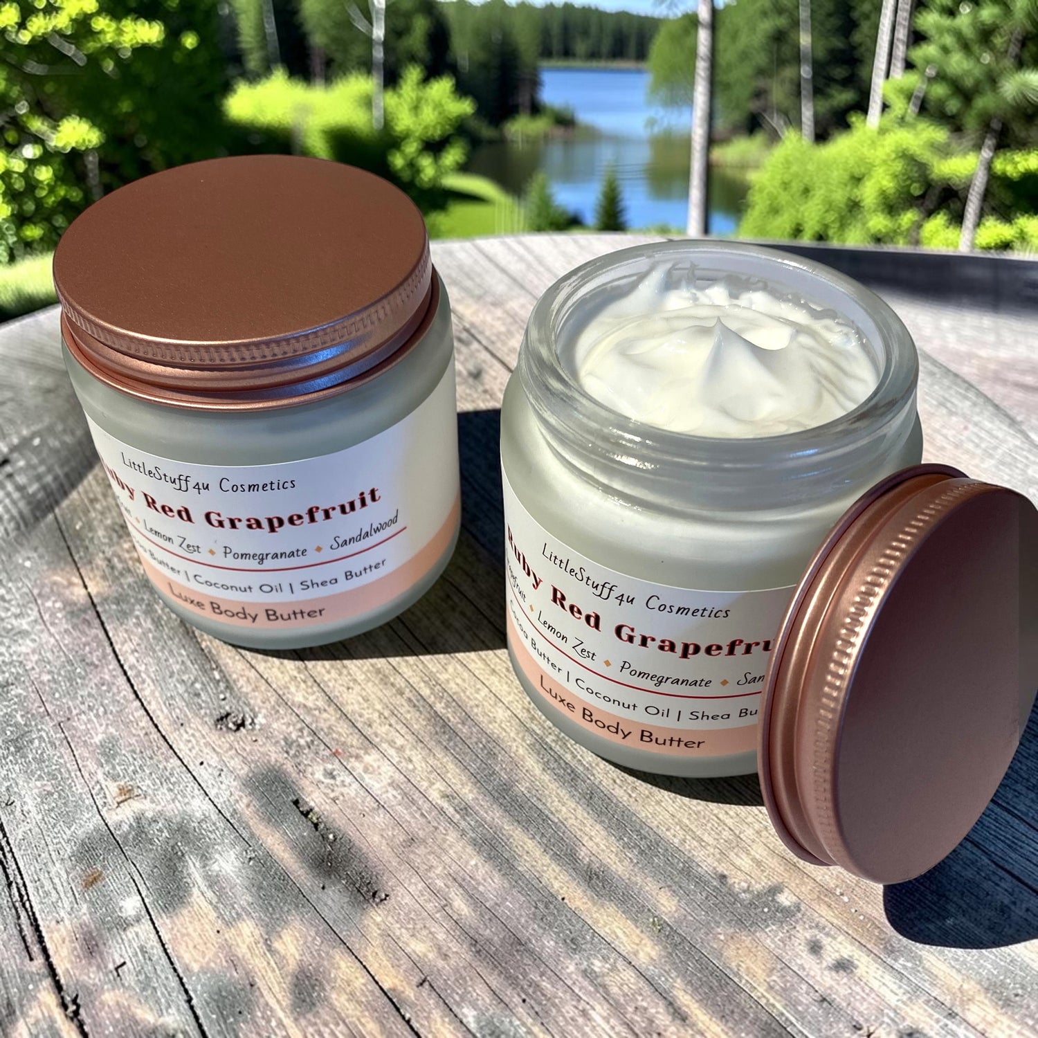 Natural Body Butter | Ruby Red Grapefruit