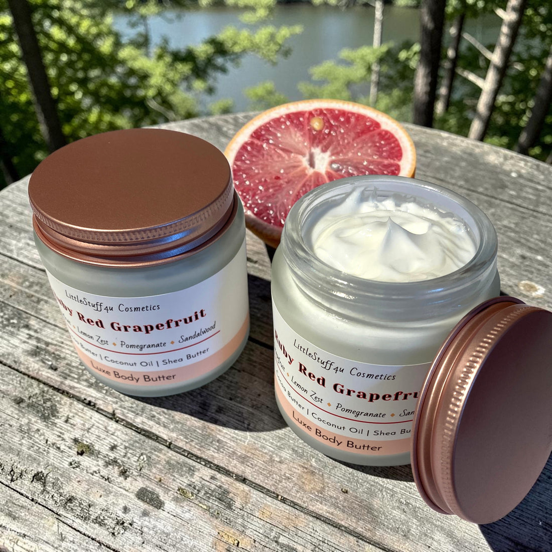 Natural Body Butter | Ruby Red Grapefruit