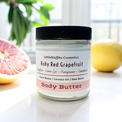 Natural Body Butter | Ruby Red Grapefruit