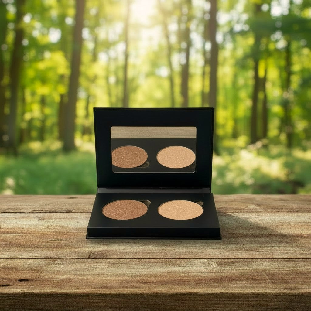 Pressed Eye Shadow Duo | Sunshine Sable