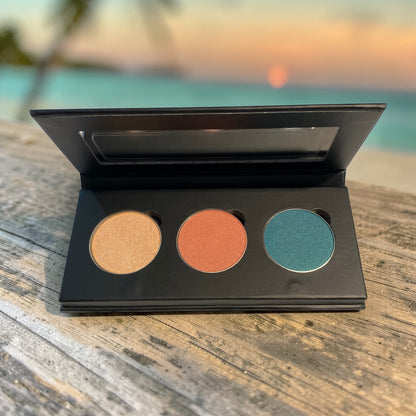 Pressed Eye Shadow Trio | Tropic Sunset