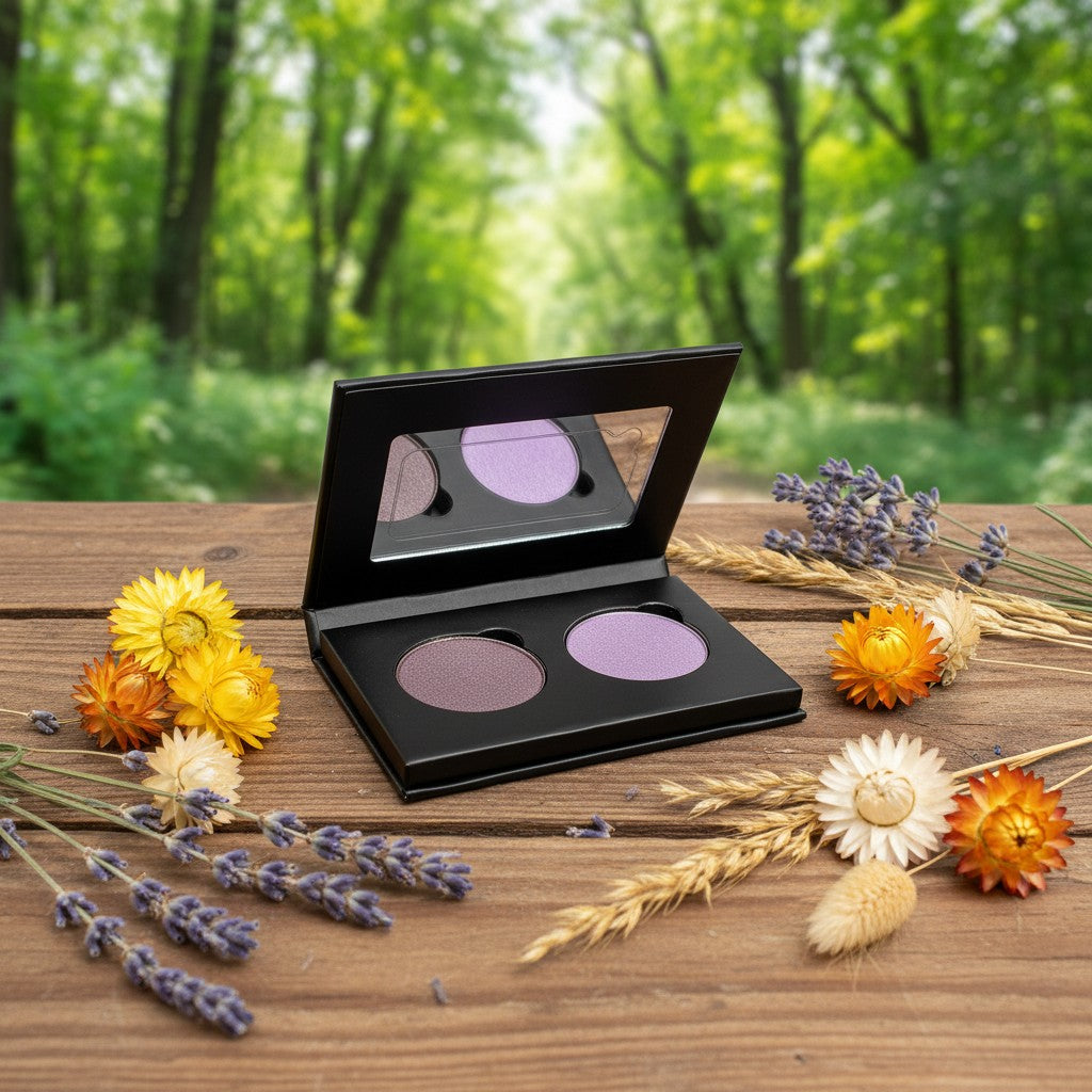 Organic Eye Shadow Duo | Twilight Wisteria