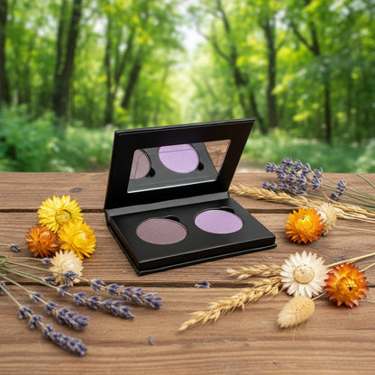 Organic Eye Shadow Duo | Twilight Wisteria