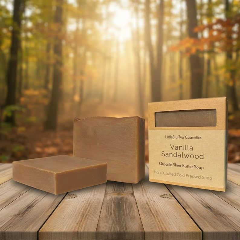 Natural Soap Bar | VANILLA SANDALWOOD