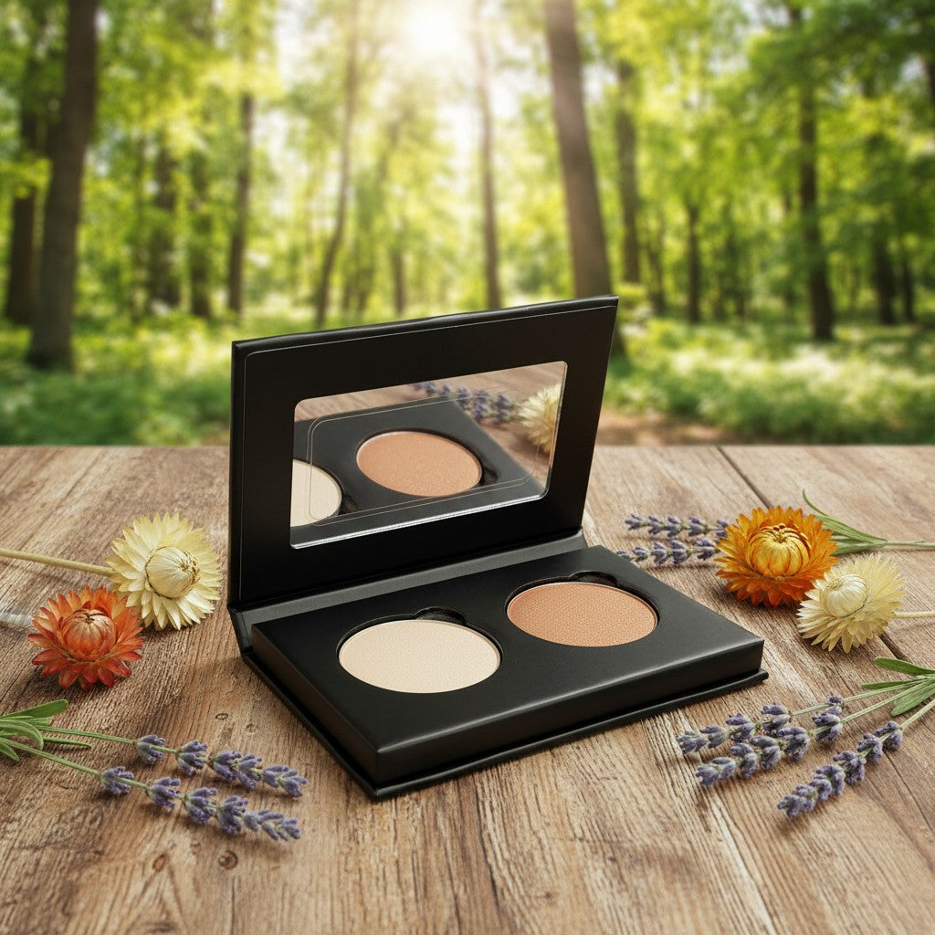 Organic Eye Shadow Duo | Vanilla Penny