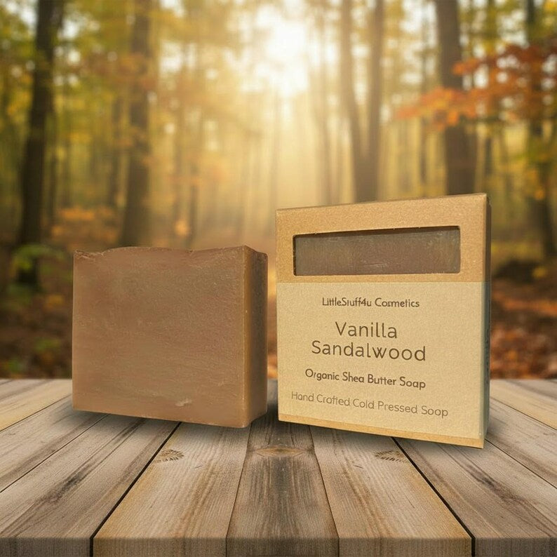 Natural Soap Bar | VANILLA SANDALWOOD