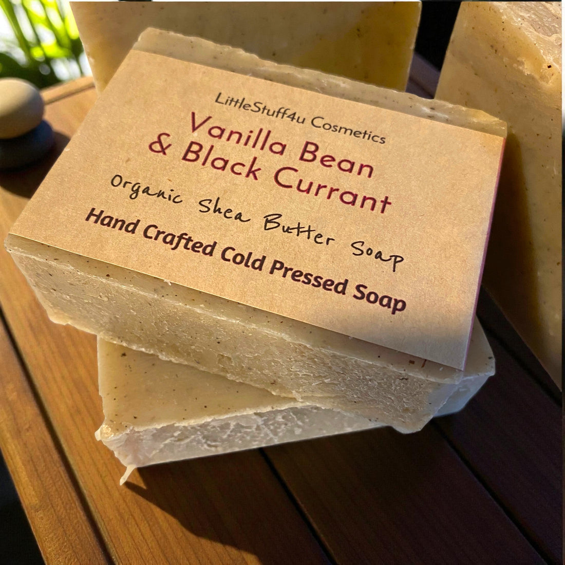 Natural Soap Bar | Vanilla Black Currant