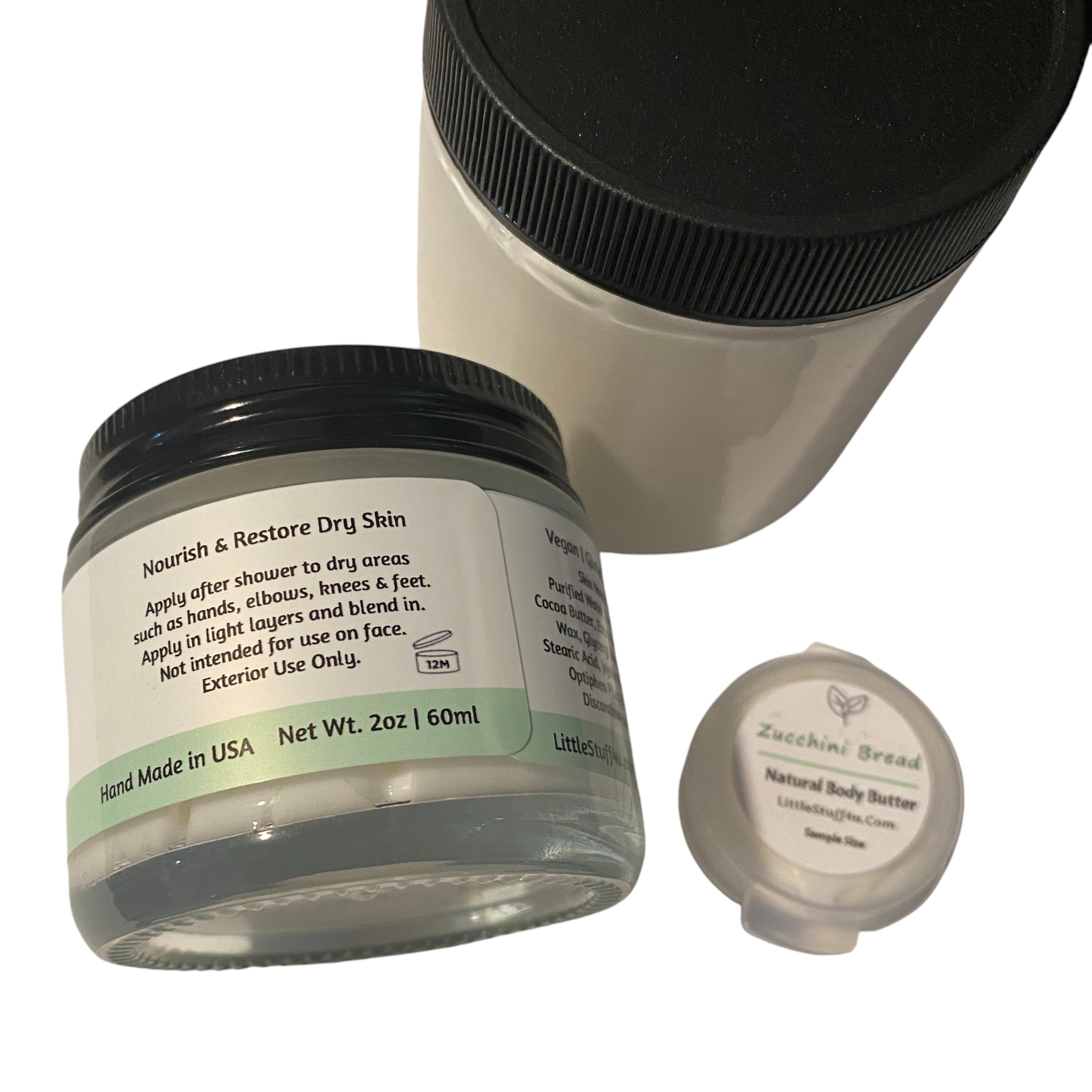 Natural Body Butter | Zucchini Bread