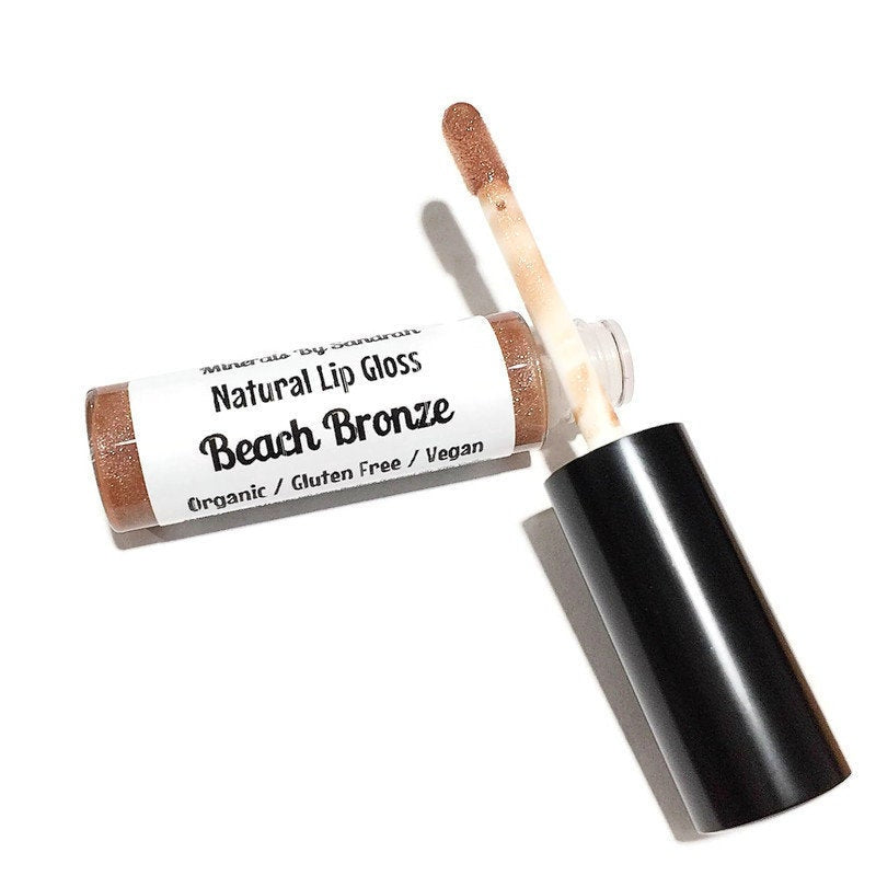 Organic Lip Gloss | Beach Bronze