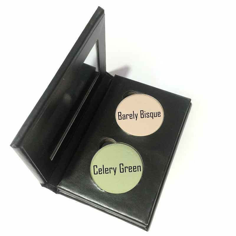 Pressed Eye Shadow Duo - Celery Bisque - LittleStuff4u Minerals