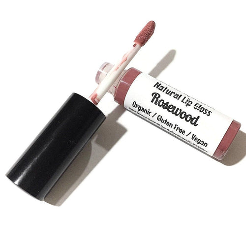 Organic Lip Gloss - Rosewood