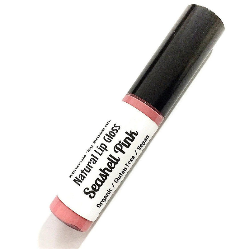 Organic Lip Gloss - Seashell Pink