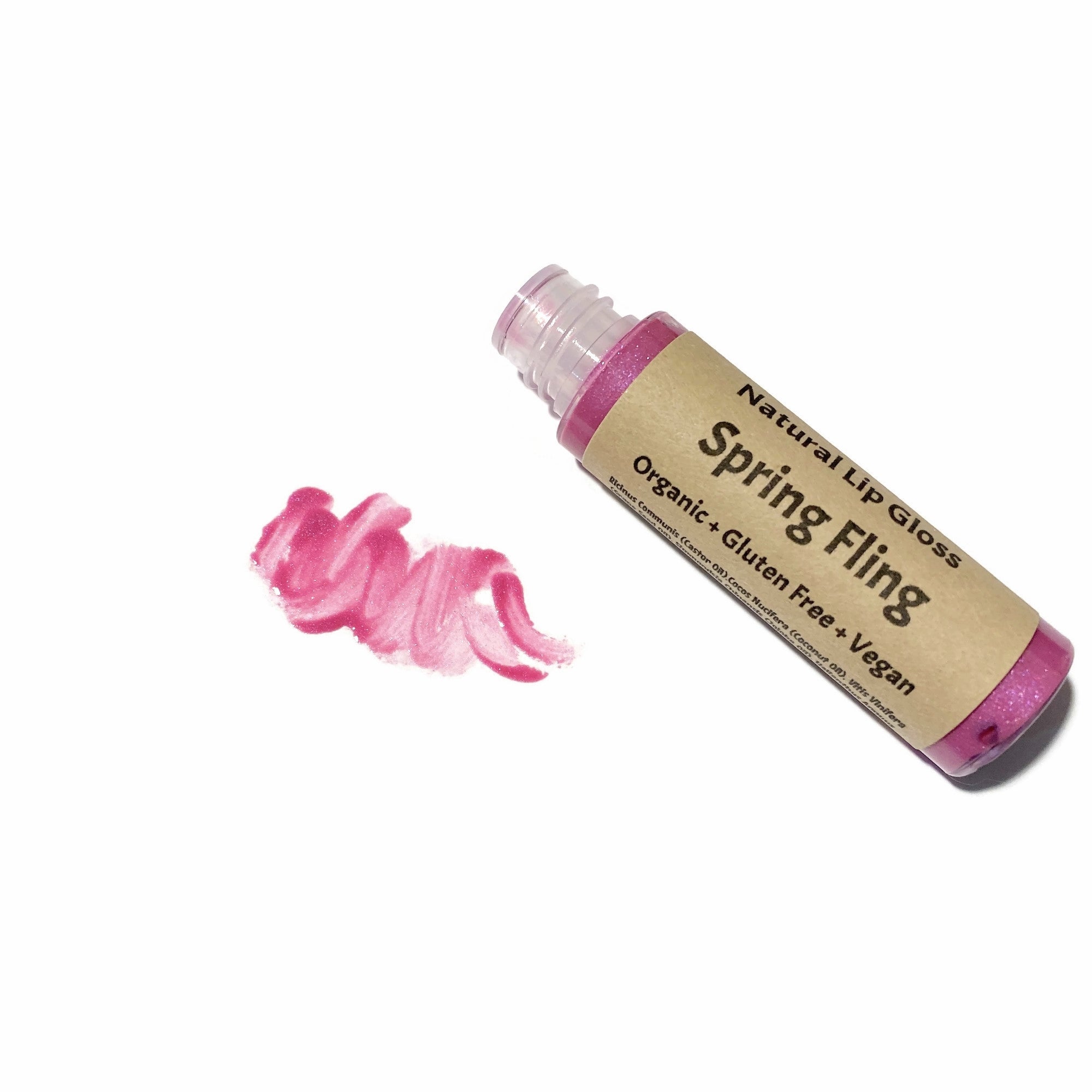 Organic Lip Gloss - Spring Fling
