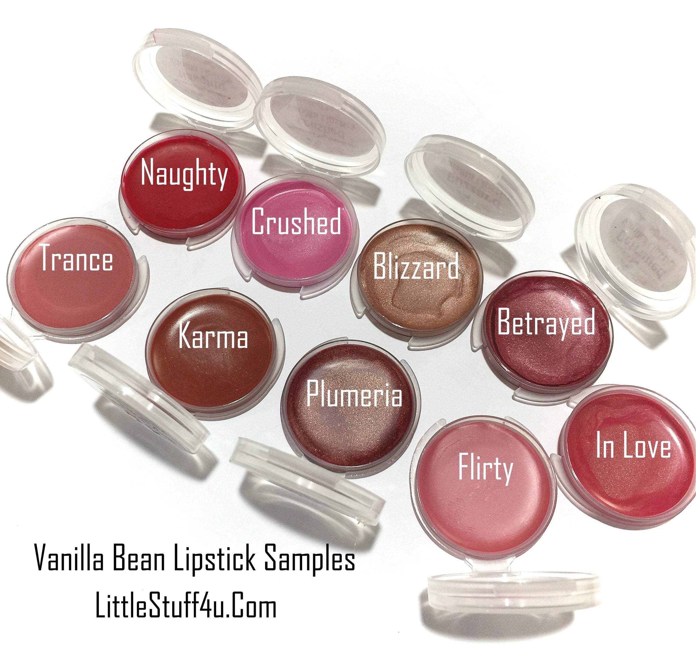 Vanilla Lipstick Samples