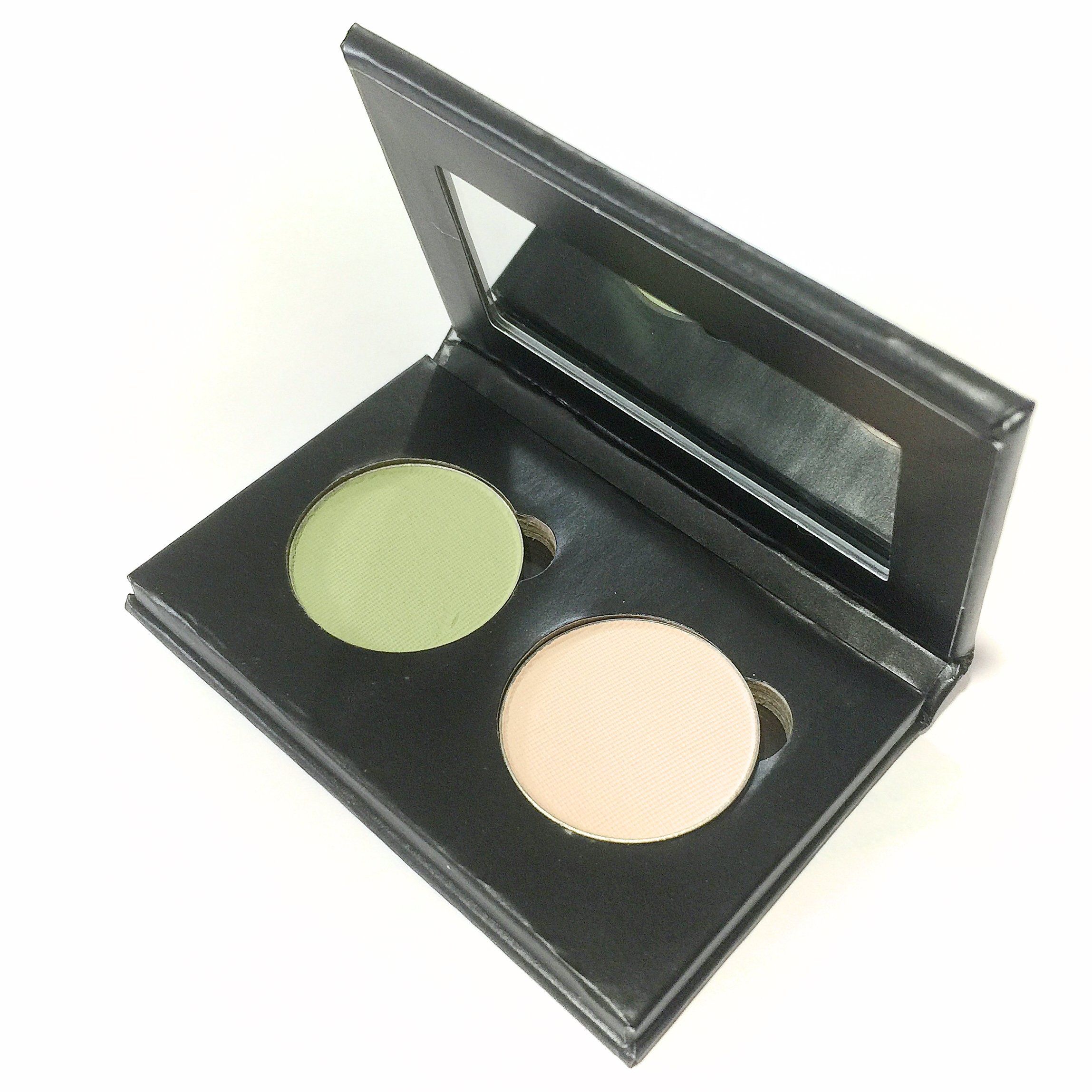 Pressed Eye Shadow Duo - Celery Bisque - LittleStuff4u Minerals