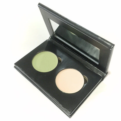 Pressed Eye Shadow Duo - Celery Bisque - LittleStuff4u Minerals