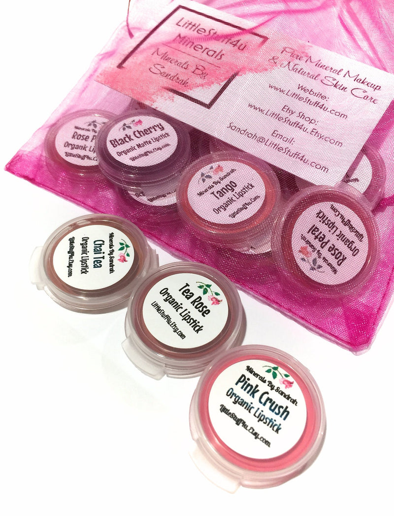 Organic Lipstick Samples