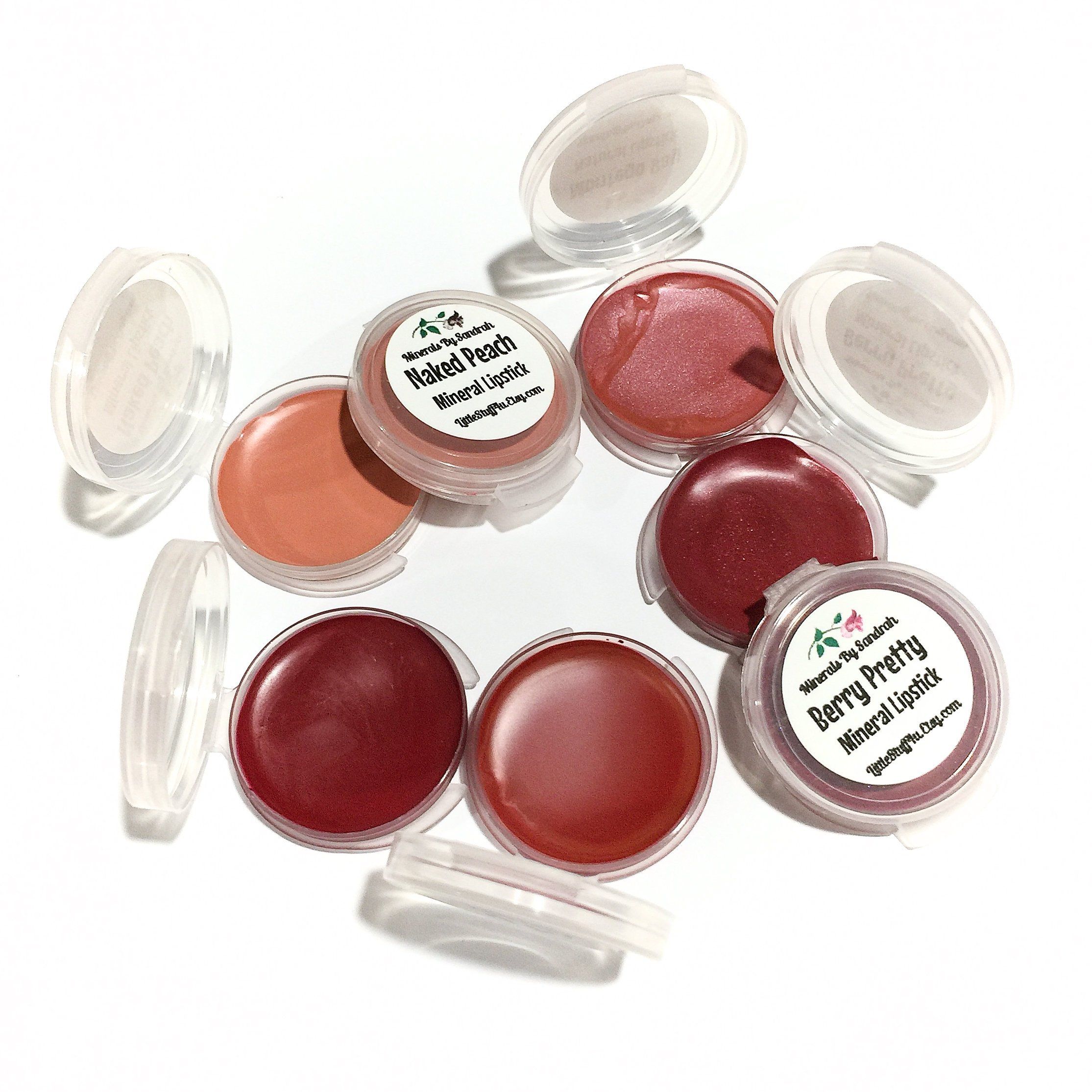 Shea Butter Mineral Lipstick Samples
