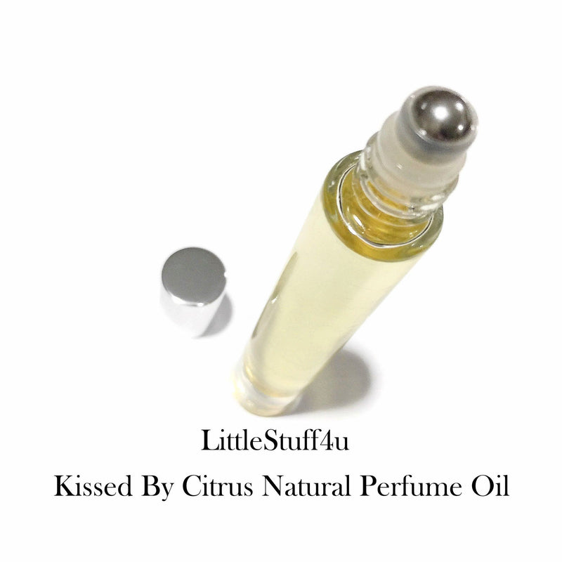 Essential Oil Natural Perfume - Kissed By Citrus - LittleStuff4u Minerals