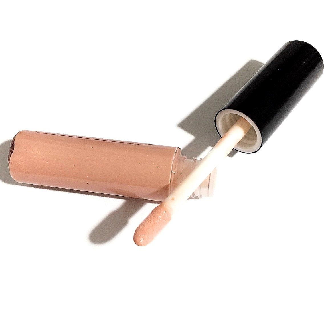 Organic Lip Gloss - Peaches &amp; Cream