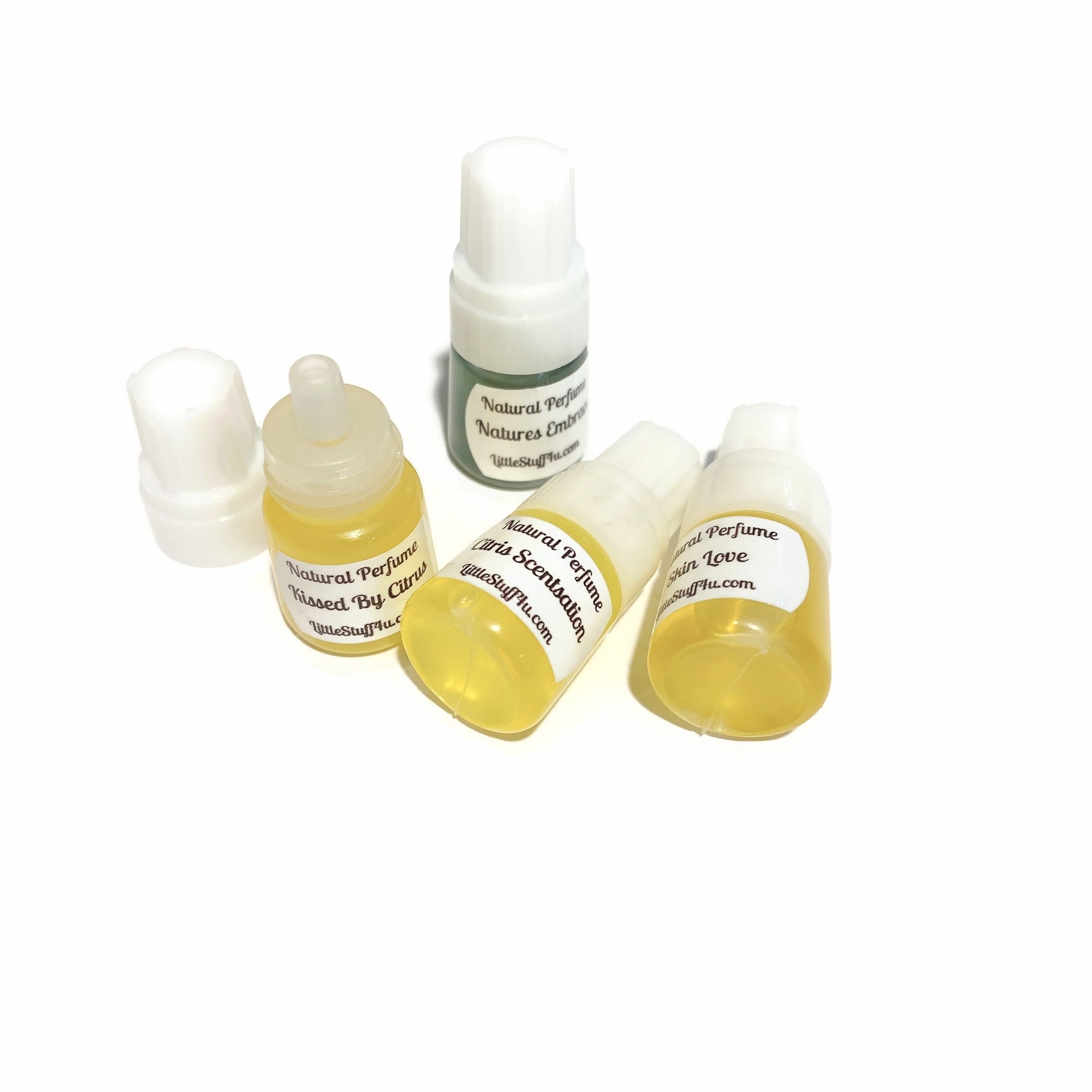 Natural perfume samples