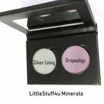 Pressed Eye Shadow Duo - Silver Grape